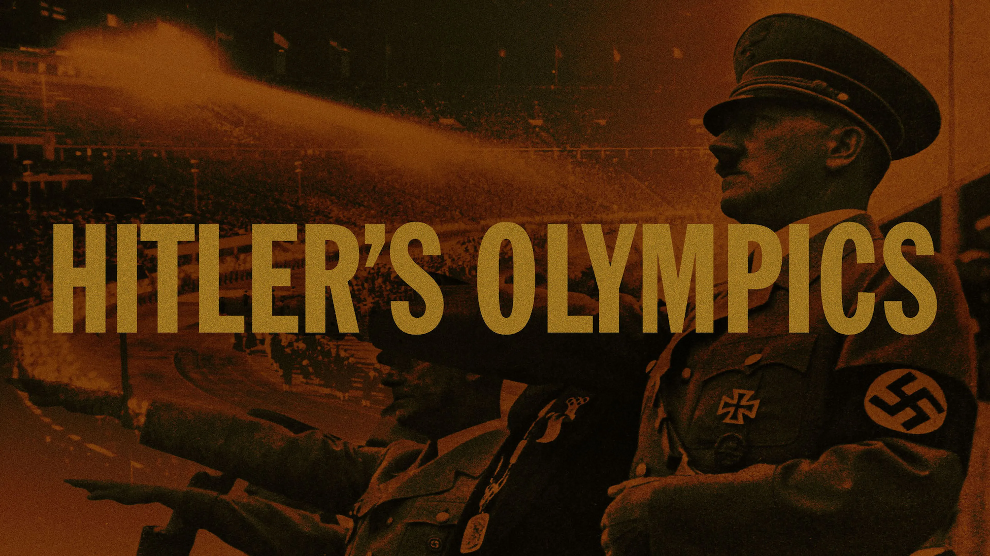 Hitler's Olympics poster